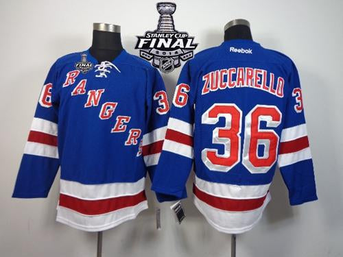 Mats Zuccarello New York Rangers blue Home jersey