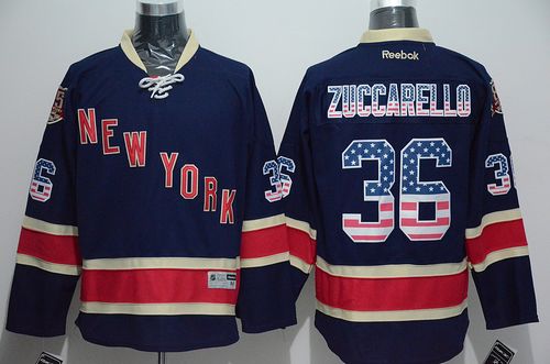 Mats Zuccarello New York Rangers navy Fashion jersey