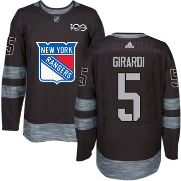 Dan Girardi New York Rangers black jersey