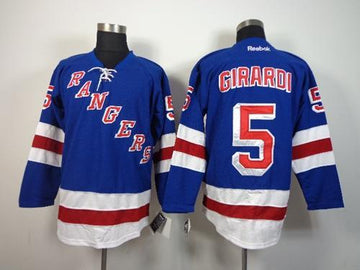 Dan Girardi New York Rangers blue Home jersey
