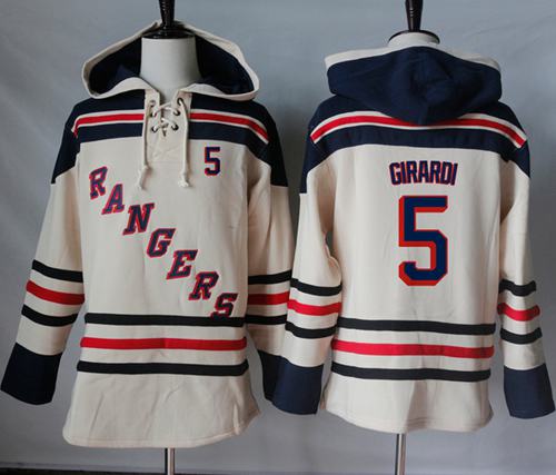 Dan Girardi New York Rangers cream jersey