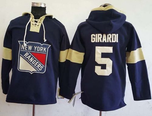 Dan Girardi New York Rangers navy jersey