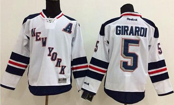 Dan Girardi New York Rangers white Stadium Series jersey