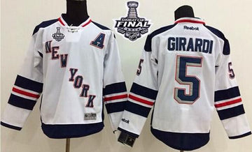 Dan Girardi New York Rangers white Stadium Series jersey