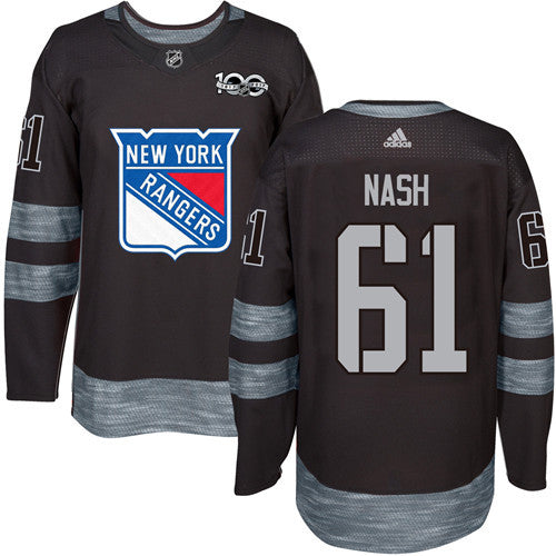 Rick Nash New York Rangers black jersey