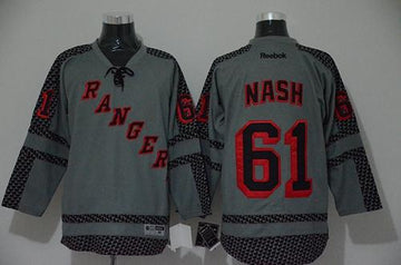 Rick Nash New York Rangers charcoal Fashion jersey