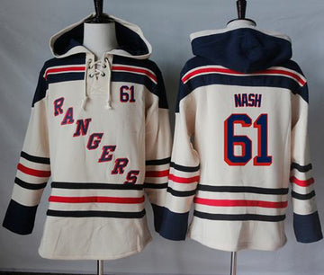 Rick Nash New York Rangers cream jersey