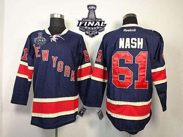 Rick Nash New York Rangers blue jersey