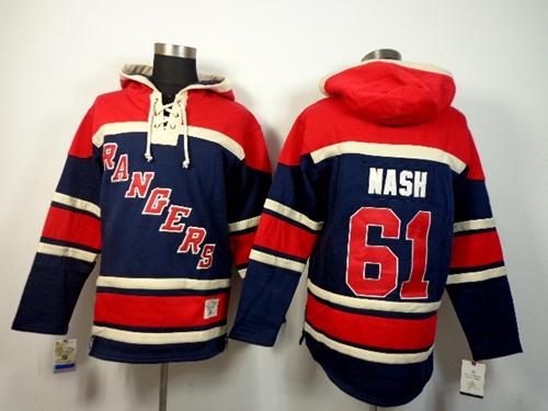 Rick Nash New York Rangers navy jersey