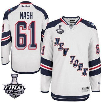 Rick Nash New York Rangers white Stadium Series jersey