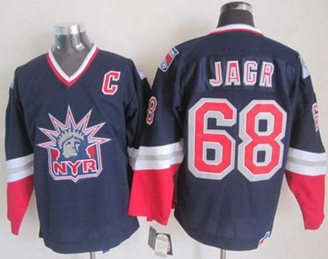 Jaromir Jagr New York Rangers navy jersey