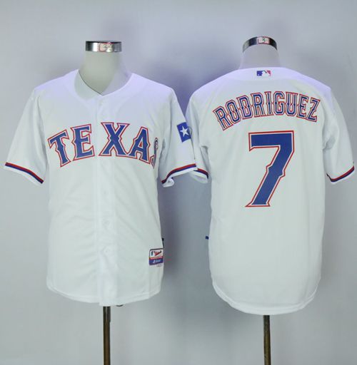 Ivan Rodriguez Texas Rangers white jersey