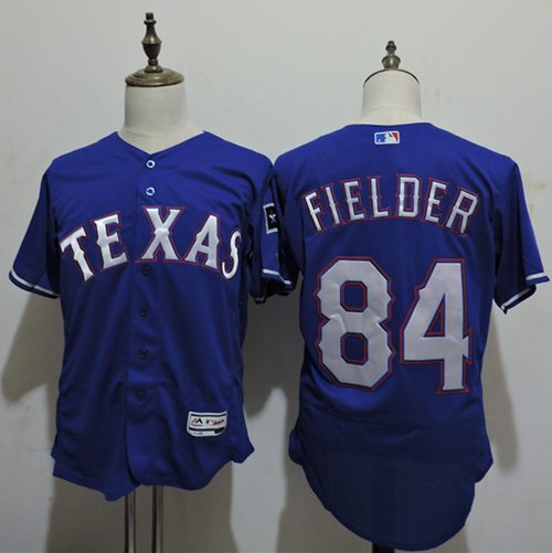 Prince Fielder Texas Rangers blue Authentic jersey