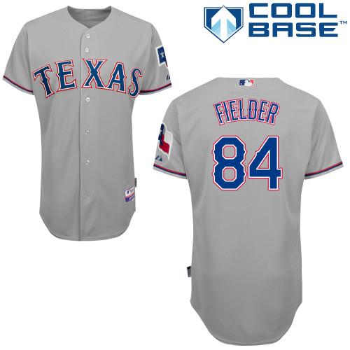 Prince Fielder Texas Rangers grey jersey