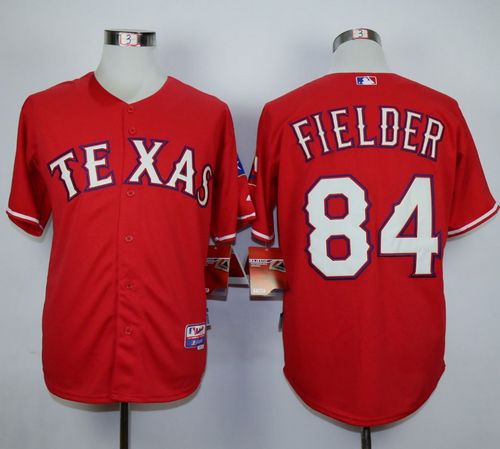 Prince Fielder Texas Rangers red jersey