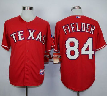Prince Fielder Texas Rangers red jersey