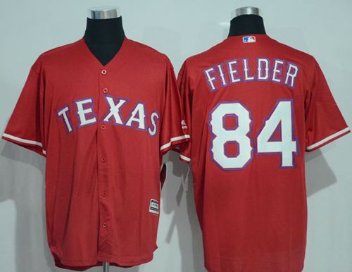 Prince Fielder Texas Rangers red jersey