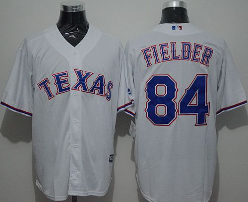 Prince Fielder Texas Rangers white jersey