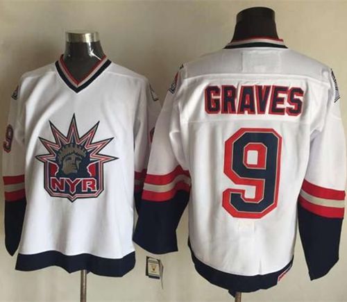 Adam Graves New York Rangers white jersey