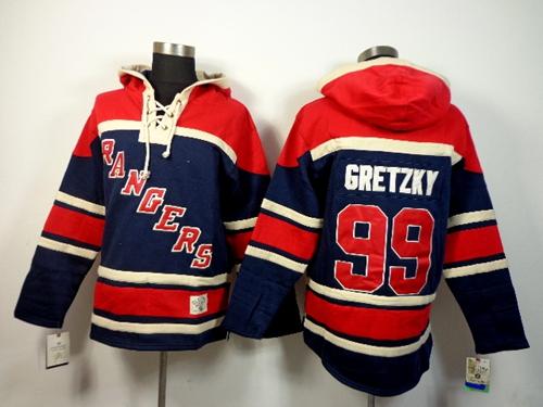 Wayne Gretzky New York Rangers navy jersey