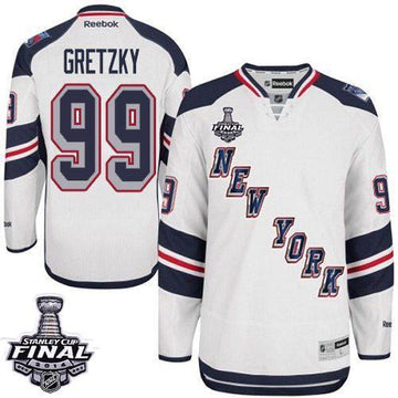 Wayne Gretzky New York Rangers white Stadium Series jersey