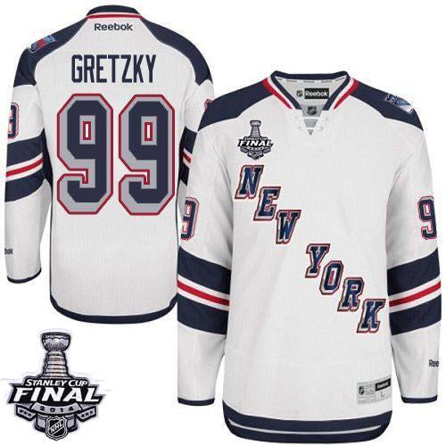 Wayne Gretzky New York Rangers white Stadium Series jersey
