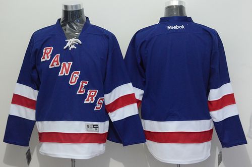 Custom New York Rangers blue jersey