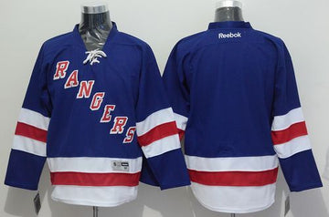 Custom New York Rangers blue jersey