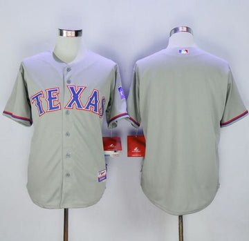 Custom Texas Rangers grey jersey