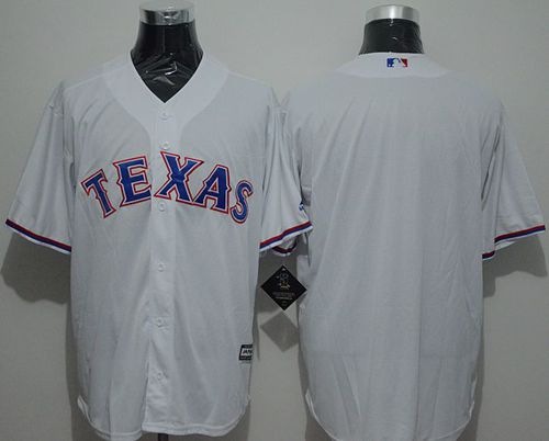 Custom Texas Rangers white jersey