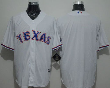 Custom Texas Rangers white jersey