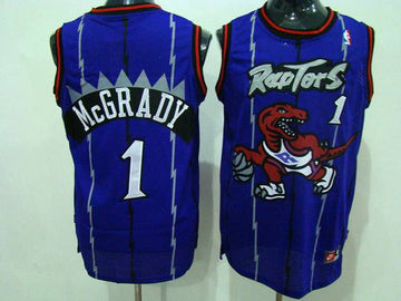 Tracy McGrady Toronto Raptors blue jersey