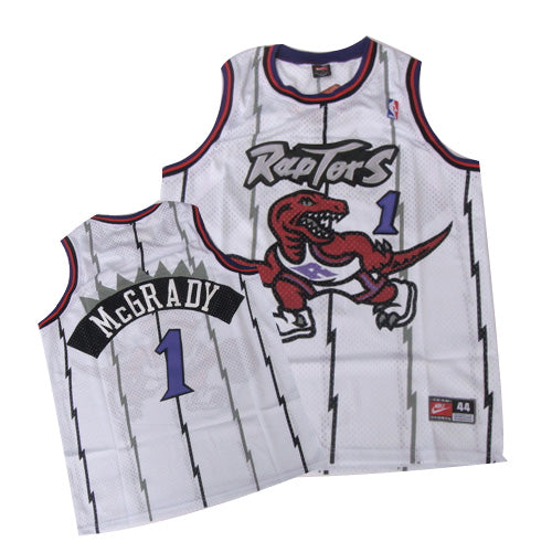 Tracy McGrady Toronto Raptors white jersey