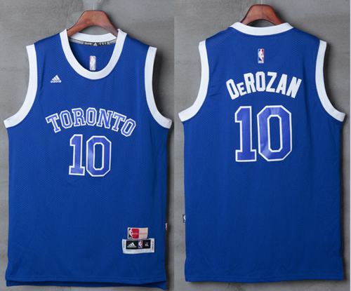 DeMar DeRozan Toronto Raptors blue jersey