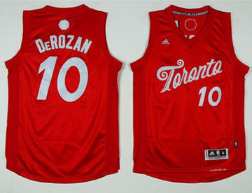 DeMar DeRozan Toronto Raptors red jersey