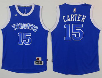 Vince Carter Toronto Raptors blue Throwback jersey