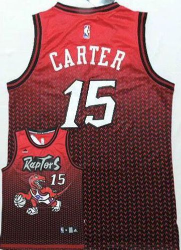 Vince Carter Toronto Raptors red Fashion jersey