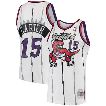 Vince Carter Toronto Raptors white jersey