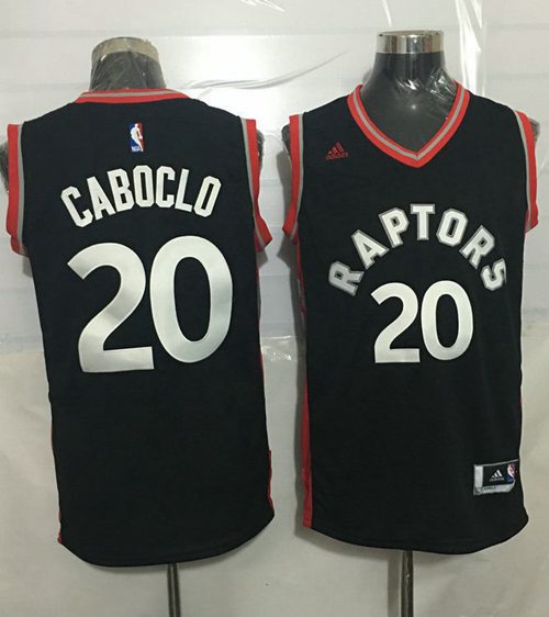 Bruno Caboclo Toronto Raptors black jersey