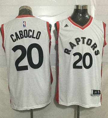 Bruno Caboclo Toronto Raptors white jersey