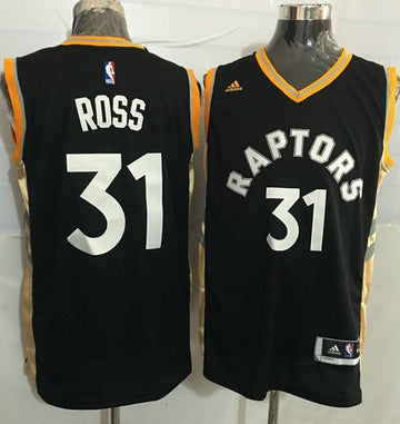Terrence Ross Toronto Raptors black-gold jersey