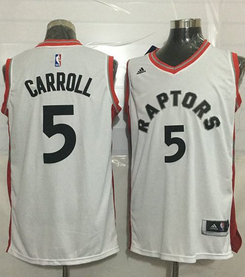 DeMarre Carroll Toronto Raptors white jersey