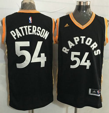 Patrick Patterson Toronto Raptors black-gold jersey