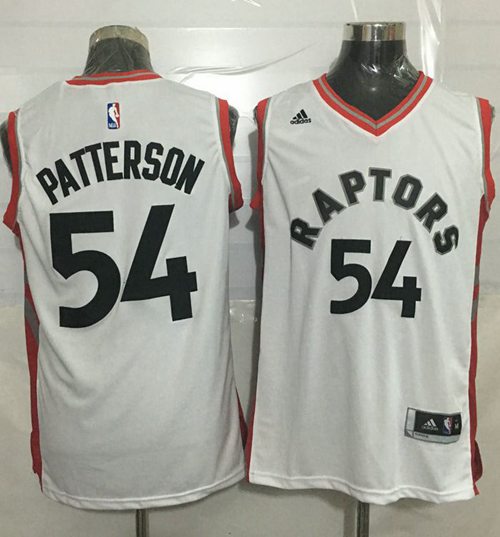 Patrick Patterson Toronto Raptors white jersey
