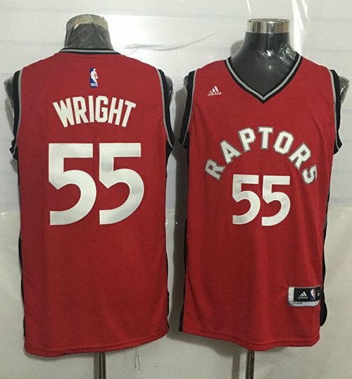 Delon Wright Toronto Raptors red jersey