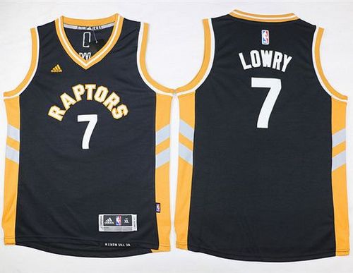 Kyle Lowry Toronto Raptors black jersey