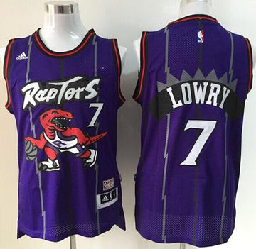 Kyle Lowry Toronto Raptors purple jersey