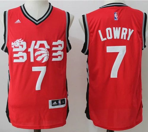 Kyle Lowry Toronto Raptors red jersey