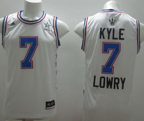 Kyle Lowry Toronto Raptors white jersey