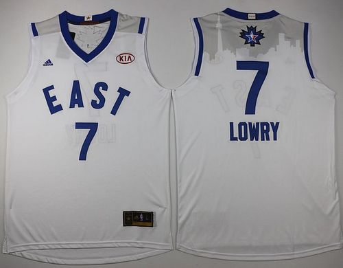 Kyle Lowry Toronto Raptors white jersey
